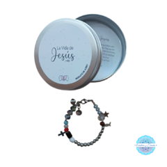 Pulsera de acero Vida de Jesús