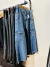 Jean wide cargo blue. Tiro bajo - Dark Store