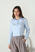 Camisa Corta Poplin Con Lycra ZENDA 25-67 - comprar online