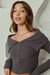 Saquito Top Cierre Lanilla Angora Brushed VEGA 24-90*
