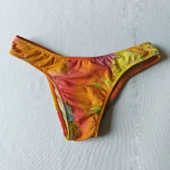 Calcinha Laranja Estampado - M - comprar online
