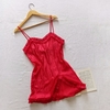 Babydoll vermelho - M