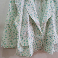 Blazer Floral Azul - M - comprar online