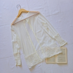 Blusinha Transparente - M - Brecho Ja Vali