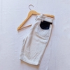 Short jeans com Couro - 36