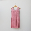 Vestido Vermelho Floral - P