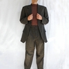 Conjunto Terno Listrado - G