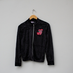 Moletom Preto com Bordado - P