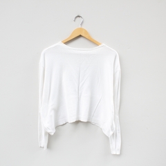 Blusa de Lã Bege Cropped - GG - comprar online