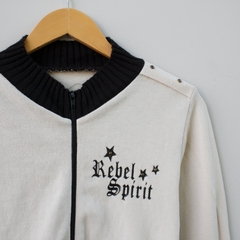 Jaqueta de Lã Rebel Spirit - P - Brecho Ja Vali