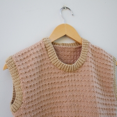 Colete Bege - P - NOVO - comprar online