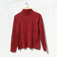 Blusa Bordô - P - Brecho Ja Vali