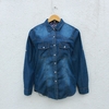 Camisa Jeans Escura - P