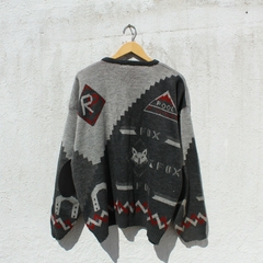 Blusa de Lã Fox - GG - Brecho Ja Vali