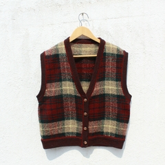 Colete Xadrez Vintage - M