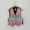 Colete Estampado Vintage - P