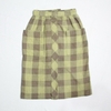 Saia Xadrez Verde Vintage - P