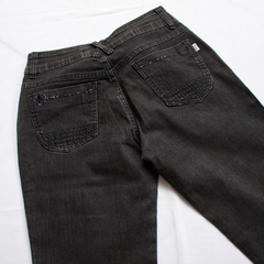 Calça Jeans Preta - 40 - Brecho Ja Vali