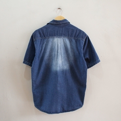 Camisa Jeans Sanchay - P - Brecho Ja Vali