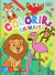 Álbum Colorir Animais Aprender, Brincar e Colorir 8 Folhas