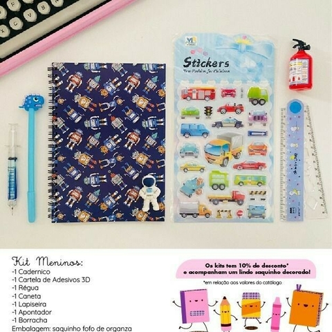 Kit Volta as Aulas Meninos - comprar online