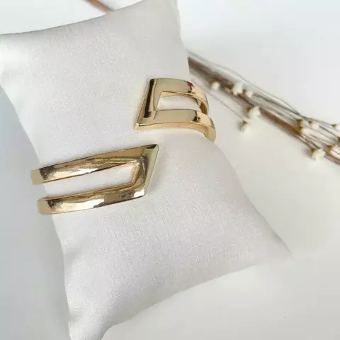 Bracelete Vazado Ouro