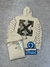 MOLETOM CANGURU OFF-WHITE TAPE - BEGE