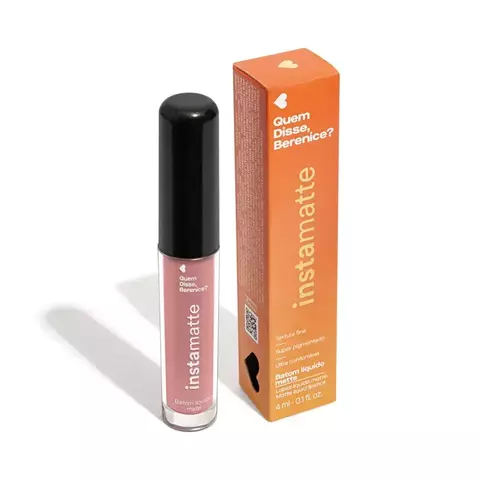 Batom Líquido Nude Cacauli Instamatte 4ml - Quem disse Berenice? - comprar online
