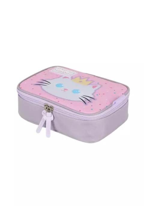 Estojo Box Up4you Cat Queen 100 pens - Rosa - comprar online