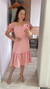 Vestido Crepinho - Look da DI