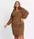 vestido onça