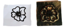 Carimbo Flor - comprar online