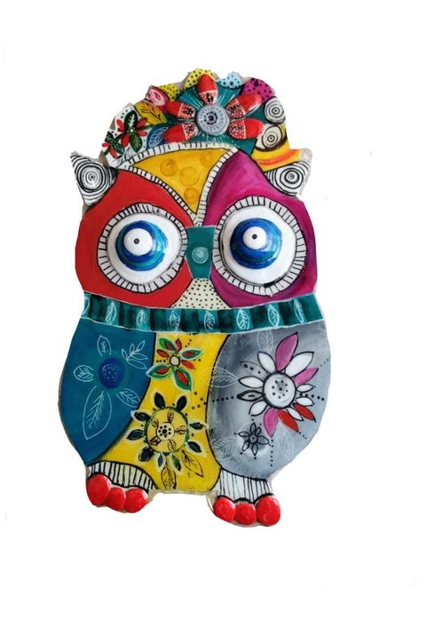 Coruja Pintada Arte