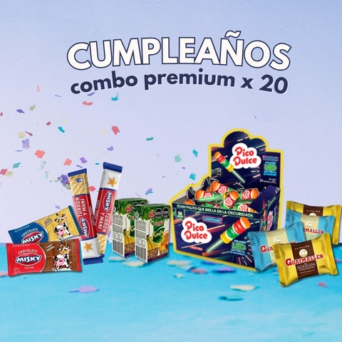 Combo Cumpleaños Premium x 20