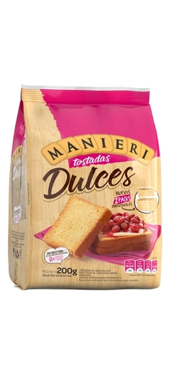 Tostadas Manieri 200 Grs Dulces