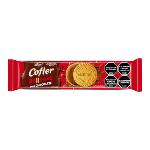 Galletita Cofler Rellena Chocolate 85 grs