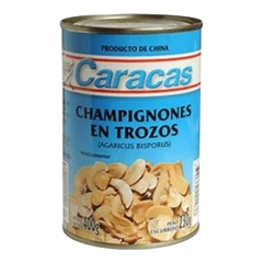 Champignon Caracas en Trozos 400 Grs.