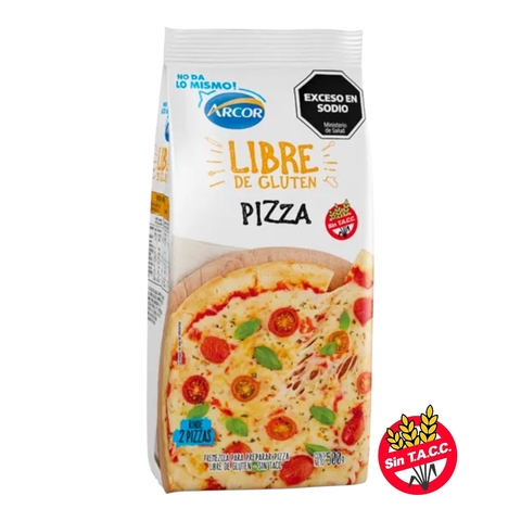 Premezcla Sin Gluten Arcor Pizza 500 Grs.