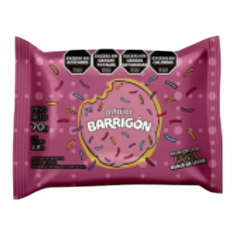 Alfajor El Barrigon Negro 70 Grs.