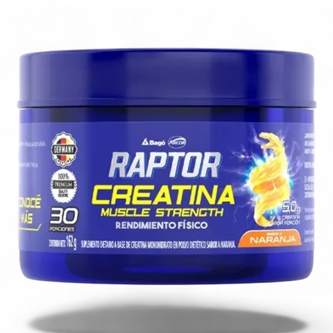 Bago Raptor Creatina 162 grs Naranja