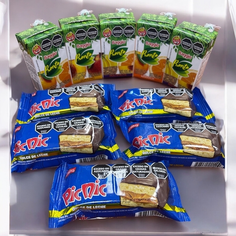 MERIENDA SEMANAL BAGGIO + PIC NIC