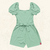 Macacaquinho fakini verde - comprar online