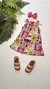 Vestido kyly quadrinhos rosa - comprar online