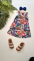 Vestido kyly quadrinhos azul - comprar online