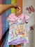 vestido kukie manga tule - loja online