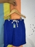 Bermuda mauricinho tactel com elastano azul bic - comprar online