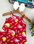Vestido kyly passaros vermelho - Girafandokids