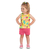 Conjunto kyly flamingo amarelo - comprar online