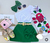 Conjunto flor na internet