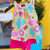 Conjunto kyly flamingo amarelo